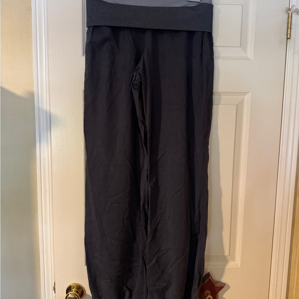 Lululemon Gray Wide-Leg Pants